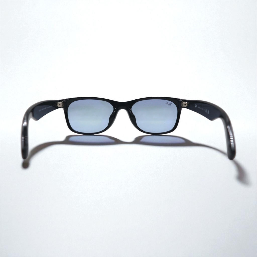 Ray-Ban New Wayfarer Wellington Sunglasses RB2132-F 601/64 55-18 140 1N Made in Italy