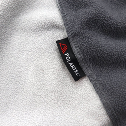 THE NORTH FACE ポーラテック POLARTEC フリースジャケット L グレー ドローコード A7SP US規格