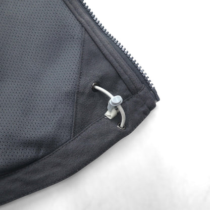 THE NORTH FACE ポーラテック POLARTEC フリースジャケット L グレー ドローコード A7SP US規格