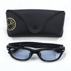 Ray-Ban New Wayfarer Wellington Sunglasses RB2132-F 601/64 55-18 140 1N Made in Italy