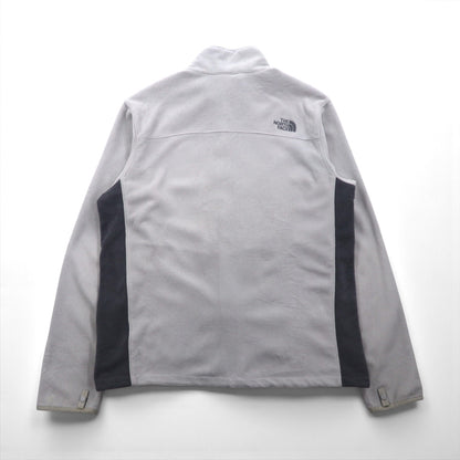 THE NORTH FACE ポーラテック POLARTEC フリースジャケット L グレー ドローコード A7SP US規格