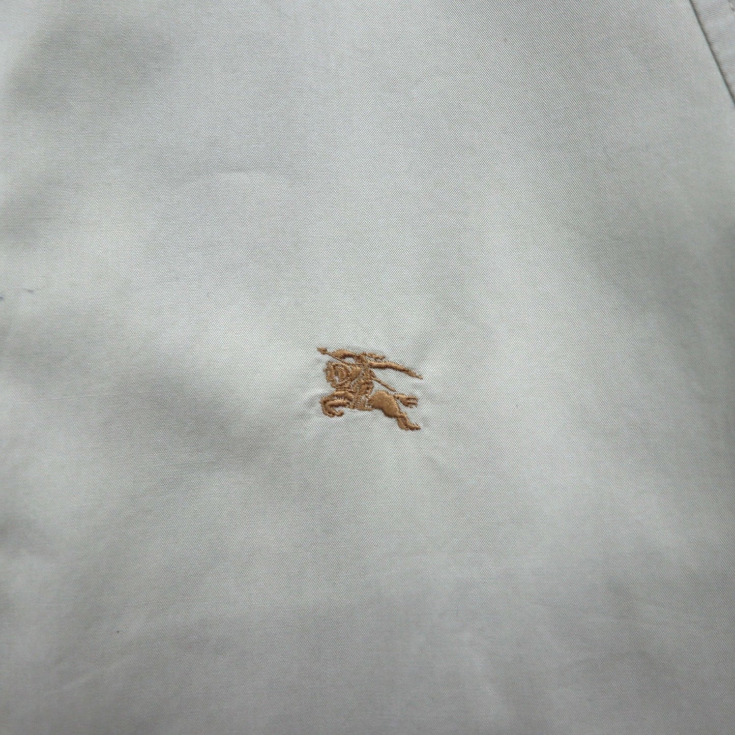 BURBERRY 日本製 スウィングトップ ハリントンジャケット L ベージュ コットン