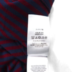 POLO RALPH LAUREN Classic Fit Striped Polo Shirt XL Navy Bordeaux Small Pony Embroidery