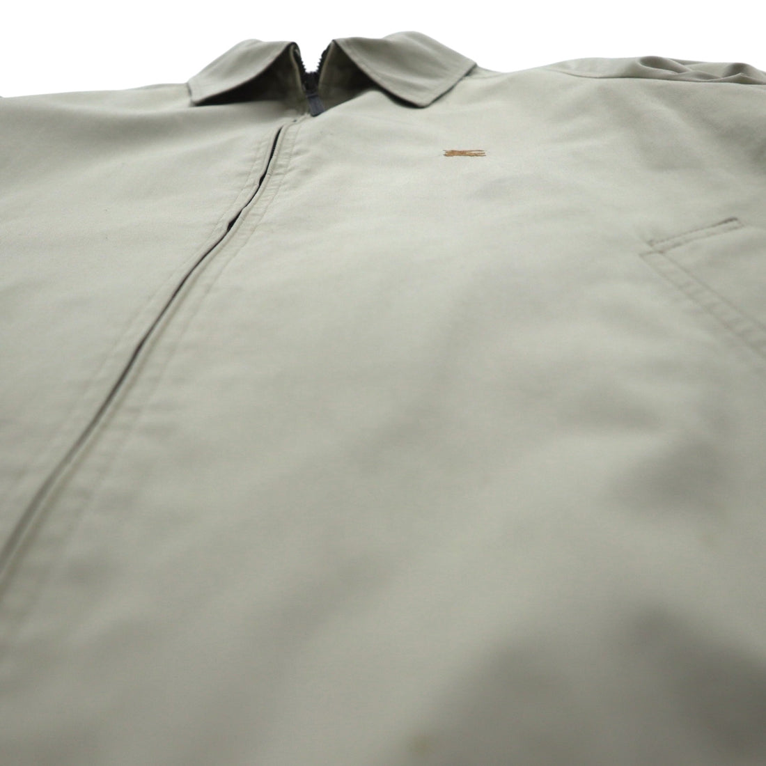 BURBERRY Made in Japan Swing Top Harrington Jacket L Beige Cotton