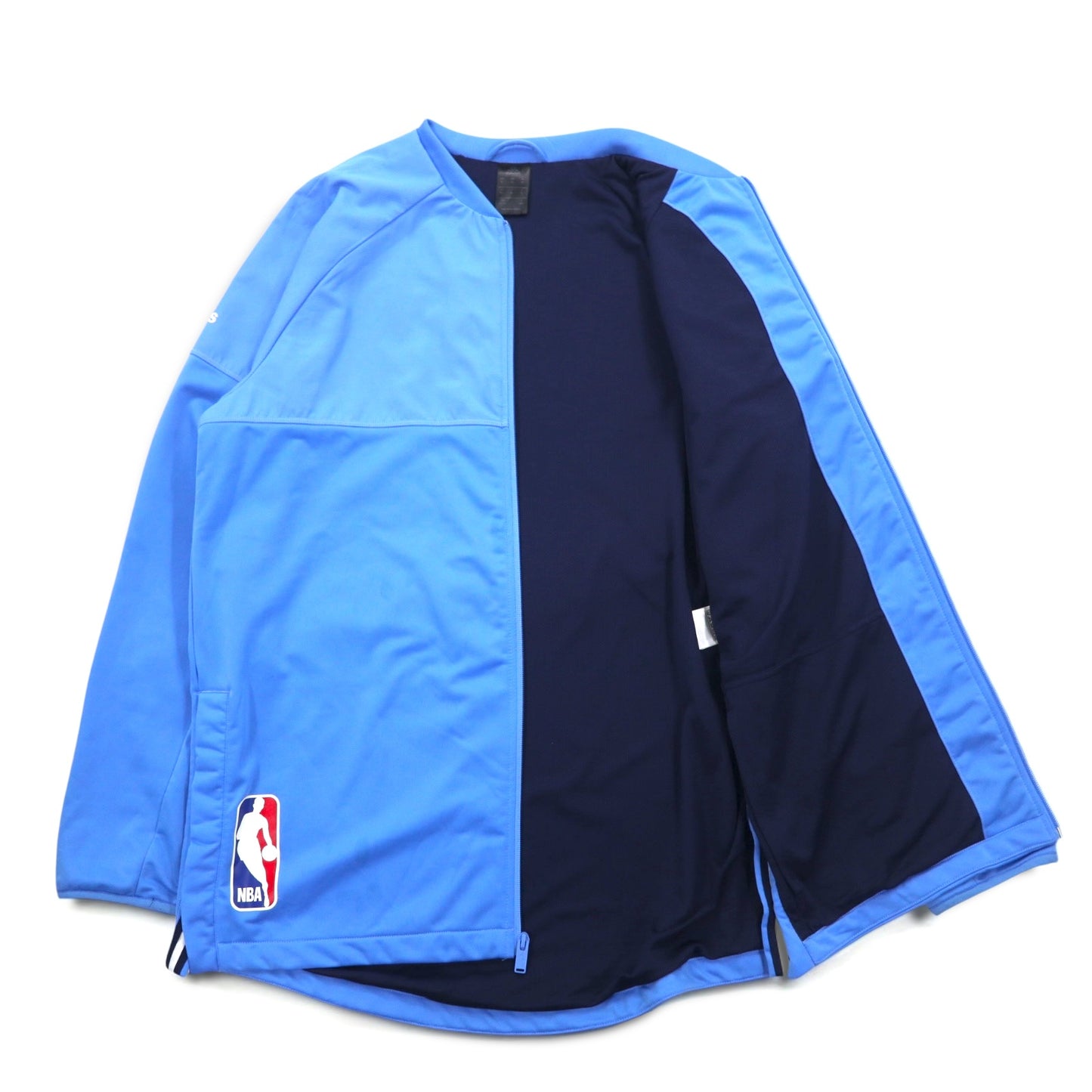 adidas × NBA トラックジャケット ジャージ 4XO ブルー DENVER NUGGETS バックプリント BK7610