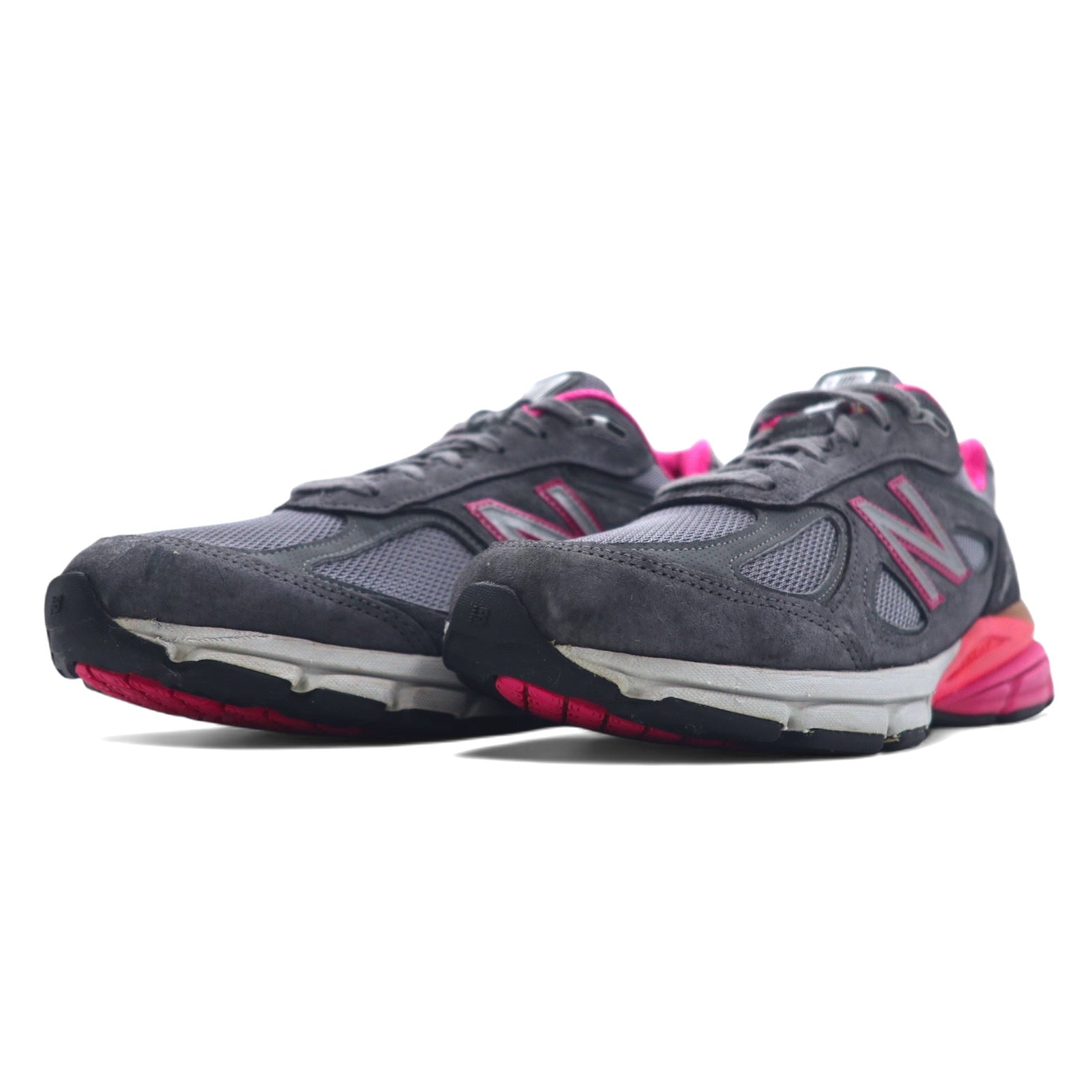 New Balance USA製 990V4 スニーカー 27.5cm グレー スエード W990GP4
