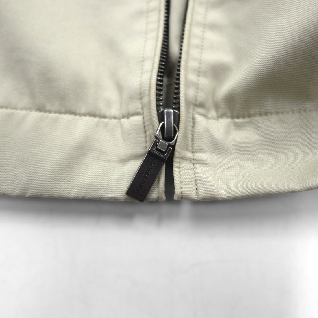BURBERRY Made in Japan Swing Top Harrington Jacket L Beige Cotton