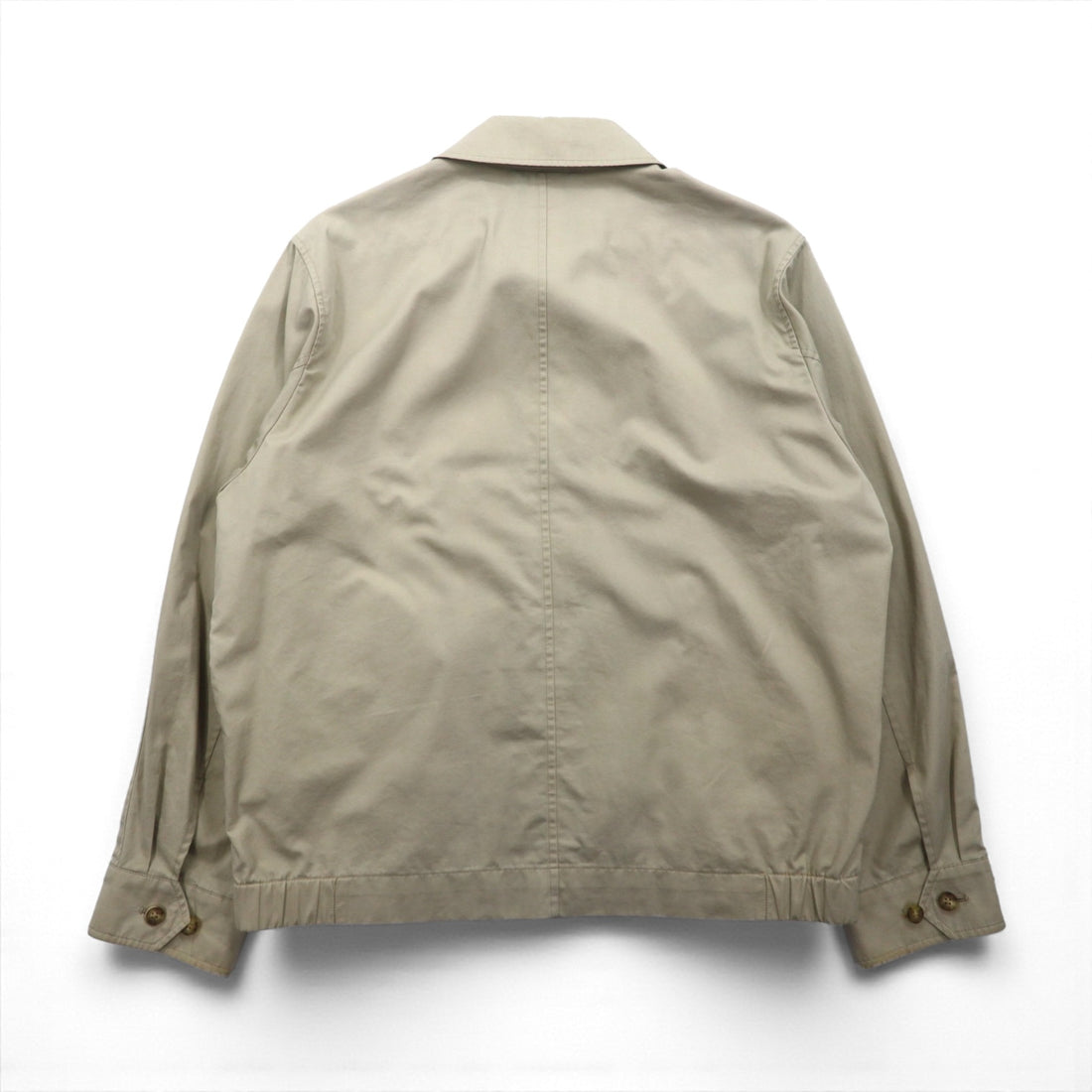 BURBERRY Made in Japan Swing Top Harrington Jacket L Beige Cotton