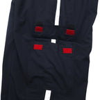 Champion 90s Cargo Track Pants Jersey L Black Side Line Pocket 3 Color Tag