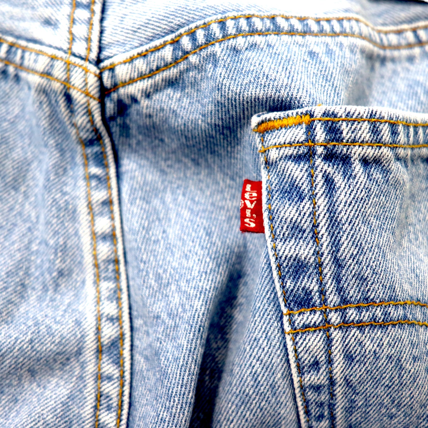 USA MADE LEVI'S 501 90s Denim Pants 36 Blue Ice Wash button Back 