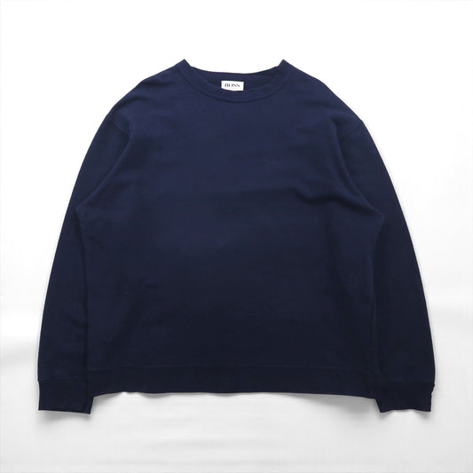 HUGO BOSS 90年代 クルーネック スウェット トレーナー XL ネイビー