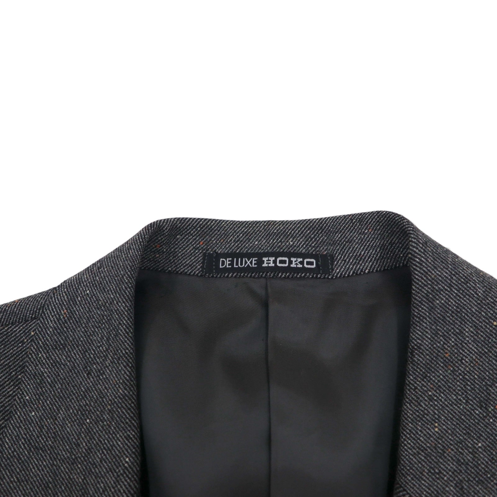 80s Japan Vintage 2-Piece Suit HOKO 80s Made in Japan Suit Set, Size L, Gray Wool