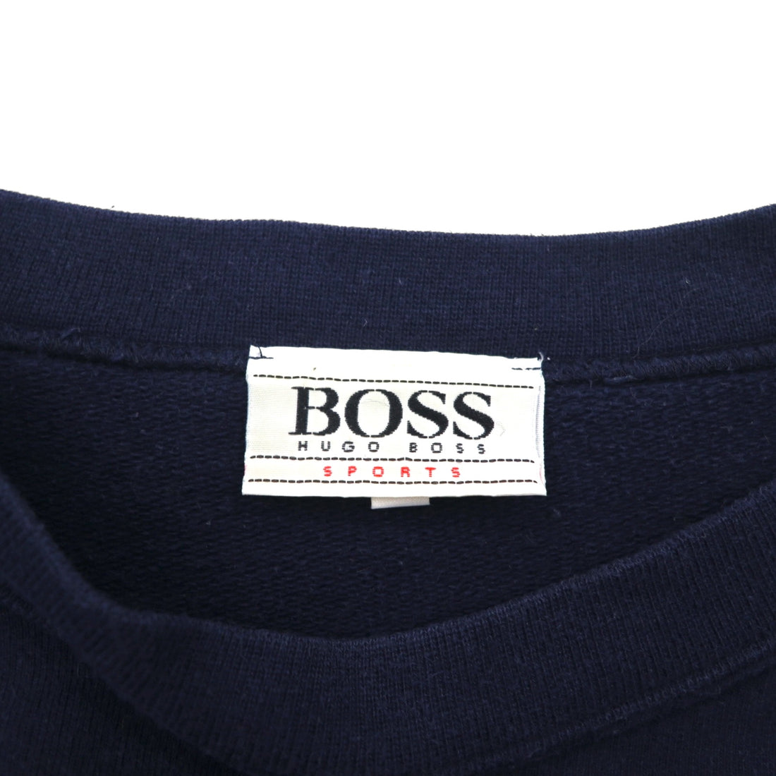 HUGO BOSS 90s Crew Neck Sweatshirt, XL, Navy
