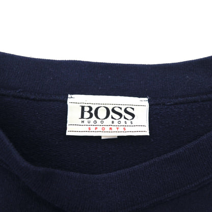 HUGO BOSS 90年代 クルーネック スウェット トレーナー XL ネイビー