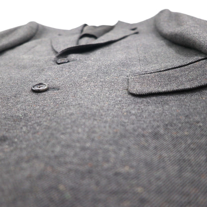 80s Japan Vintage 2-Piece Suit HOKO 80年代 日本製 セットアップ スーツ L グレー ウール