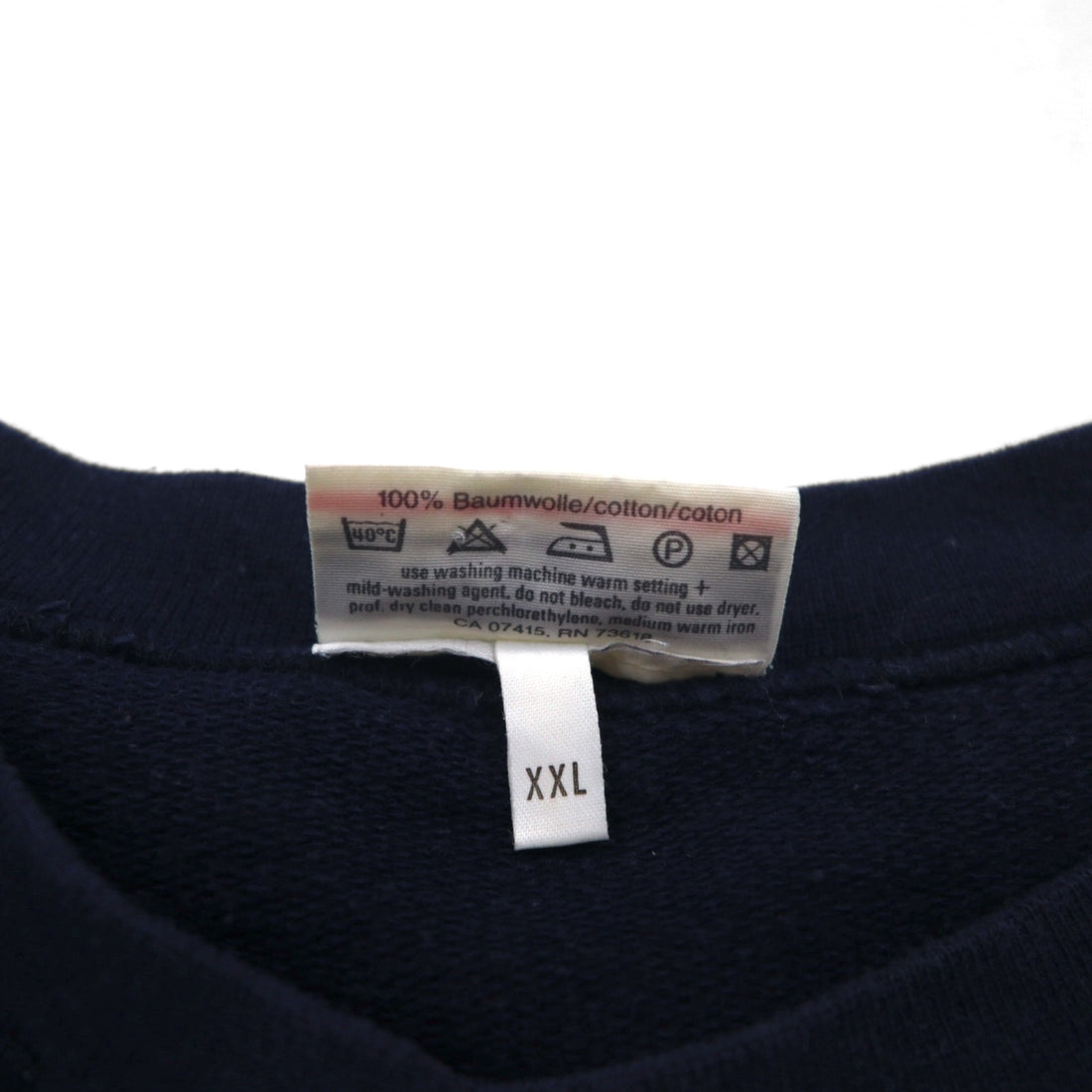 HUGO BOSS 90s Crew Neck Sweatshirt, XL, Navy