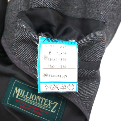 80s Japan Vintage 2-Piece Suit HOKO 80年代 日本製 セットアップ スーツ L グレー ウール