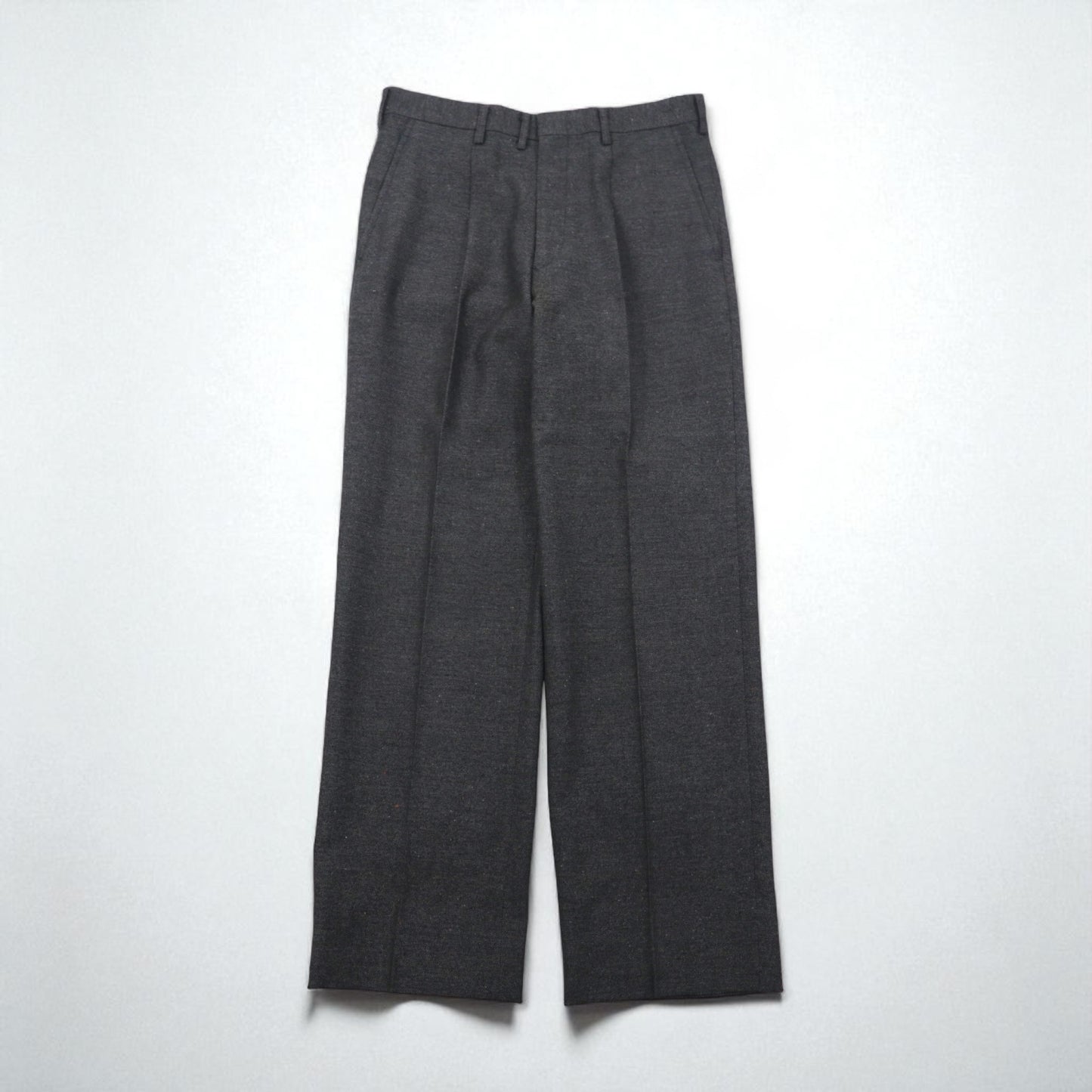 80s Japan Vintage 2-Piece Suit HOKO 80年代 日本製 セットアップ スーツ L グレー ウール