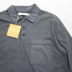 SUBTLE ポロシャツ S グレー 胸ポケット Silver and Gold 取扱い 日本製 未使用品