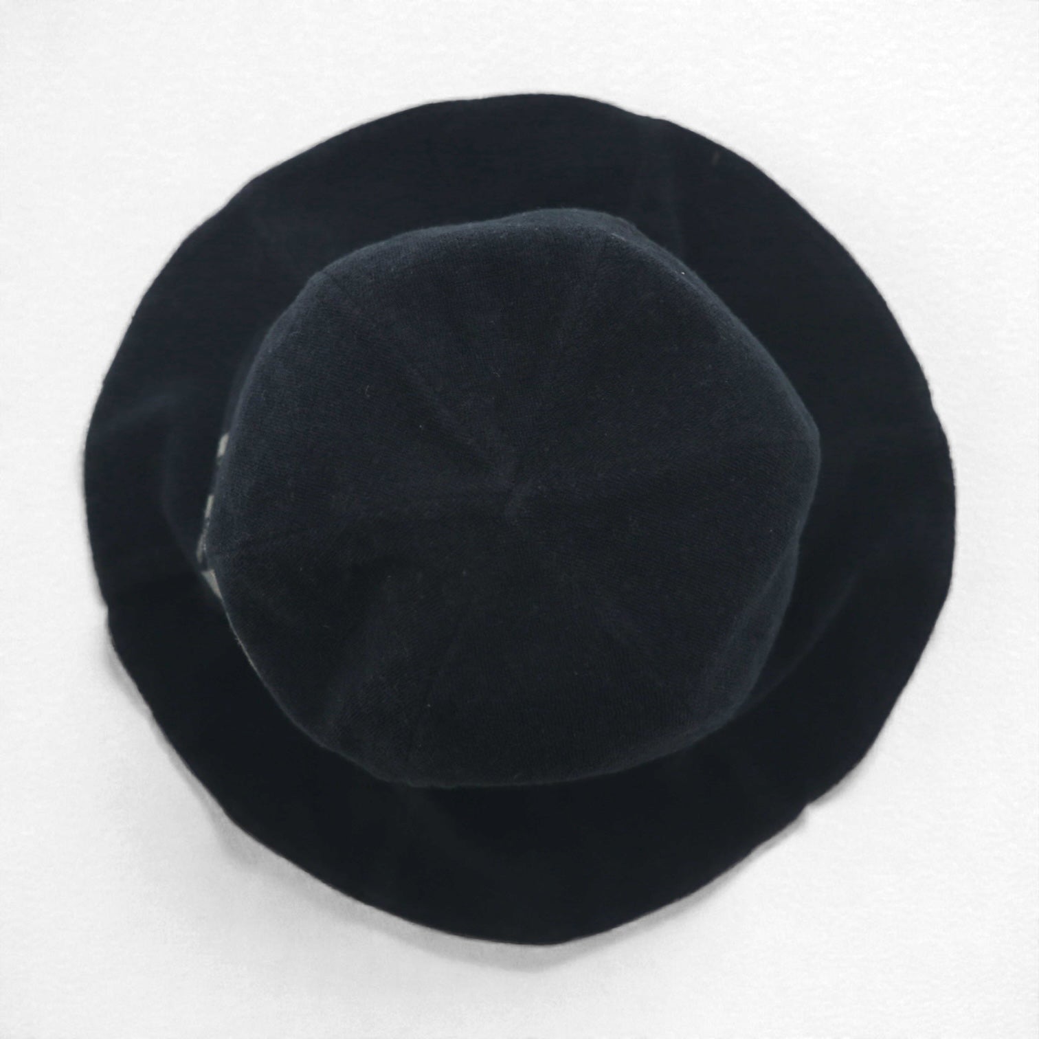 WEIRDO リバーシブル チューリップハット バケットハット ブラック INTIALS HAT WRD-17-SS-605