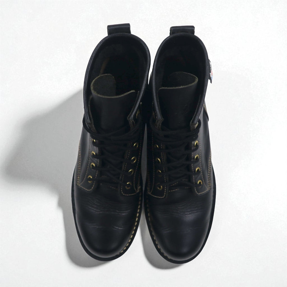 Danner レースアップブーツ ワークブーツ 27cm Vibramソール ブラック レザー PAULINE D4124