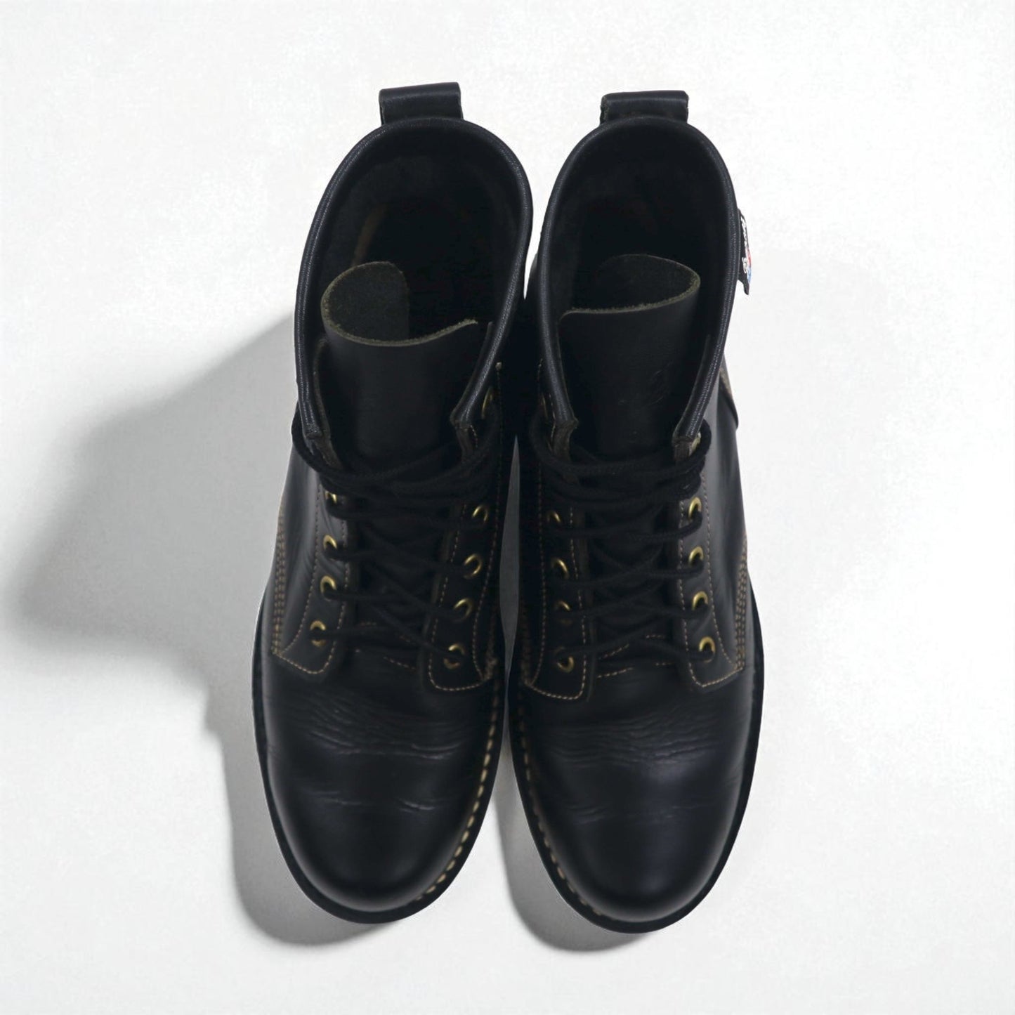 Danner レースアップブーツ ワークブーツ 27cm Vibramソール ブラック レザー PAULINE D4124