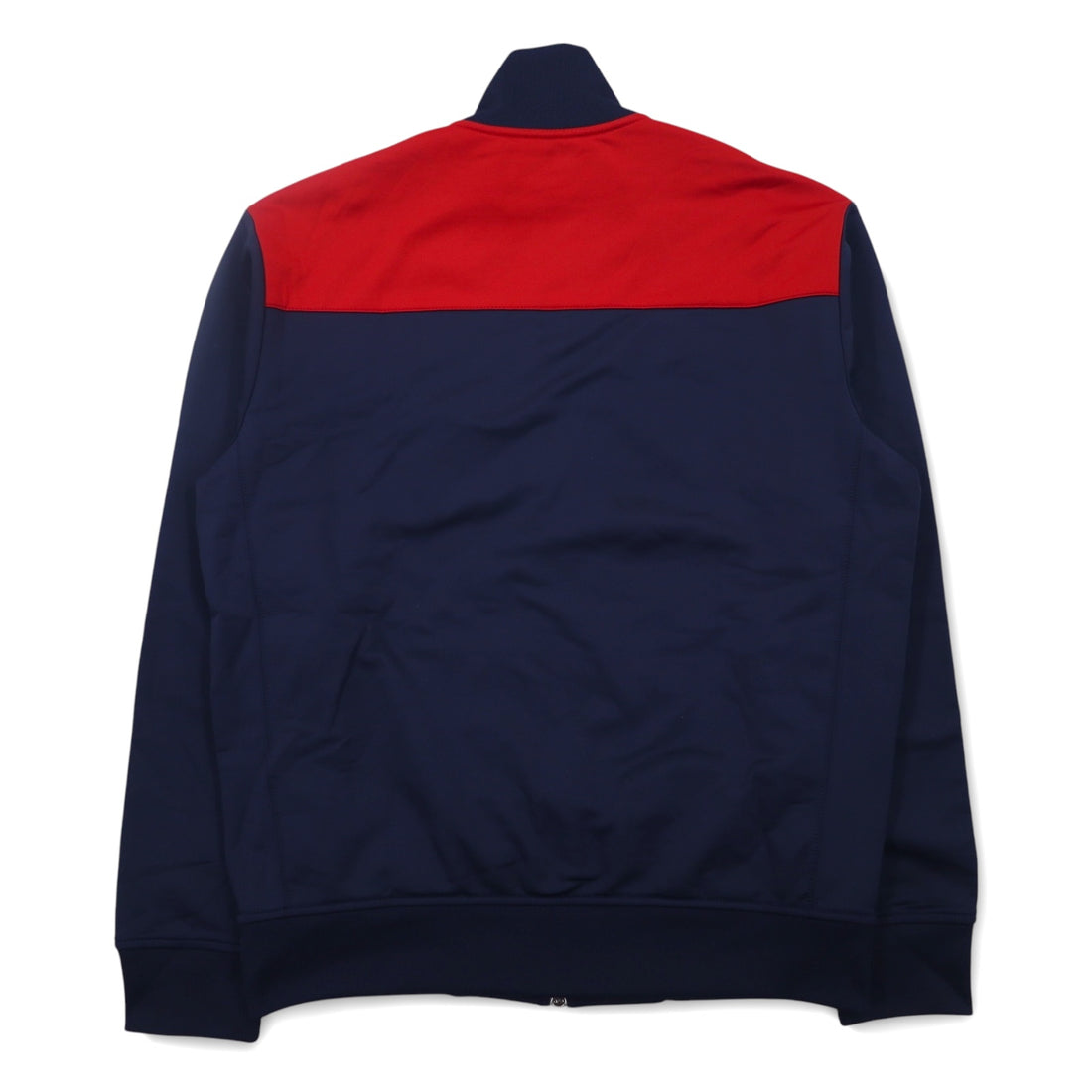 Polo by Ralph Lauren Big Pony Track Jacket Jersey M Navy Tricolor Double Zip