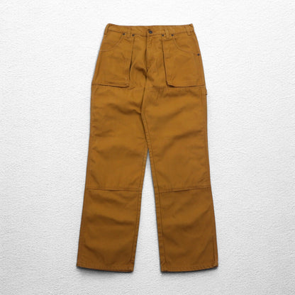 Dickies Double Knee Duck Painter Pants, Medium, Camel, Brown, Cotton, G4586BD