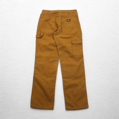 Dickies Double Knee Duck Painter Pants, Medium, Camel, Brown, Cotton, G4586BD