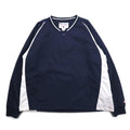 Champion 90s Ribline Piste Pullover Nylon Jacket XL Navy Nylon