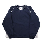 Champion 90s Ribline Piste Pullover Nylon Jacket XL Navy Nylon