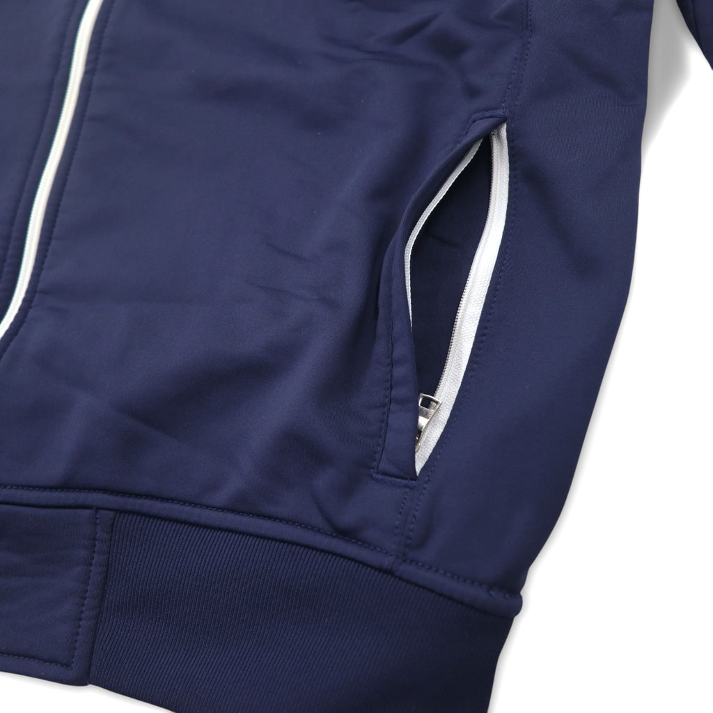Polo by Ralph Lauren Big Pony Track Jacket Jersey M Navy Tricolor Double Zip