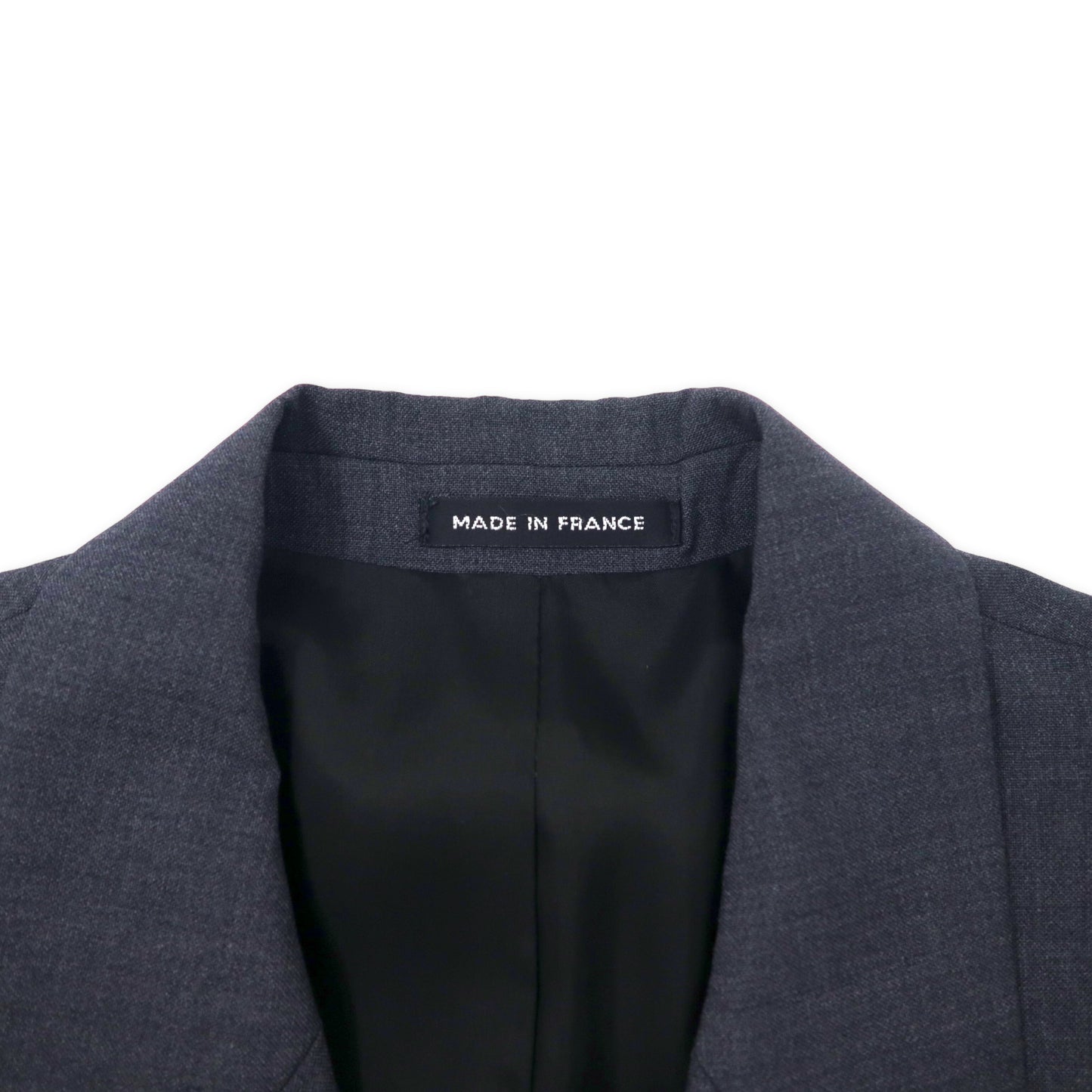 agnes b. HOMME France 3B suit setup 48 Gray wool – 日本然リトテ