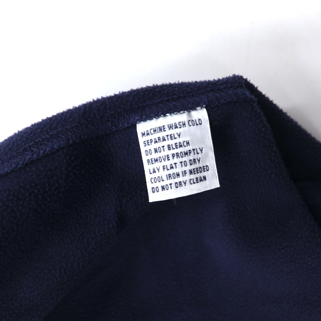 Polo by Ralph Lauren Big Pony Track Jacket Jersey M Navy Tricolor Double Zip