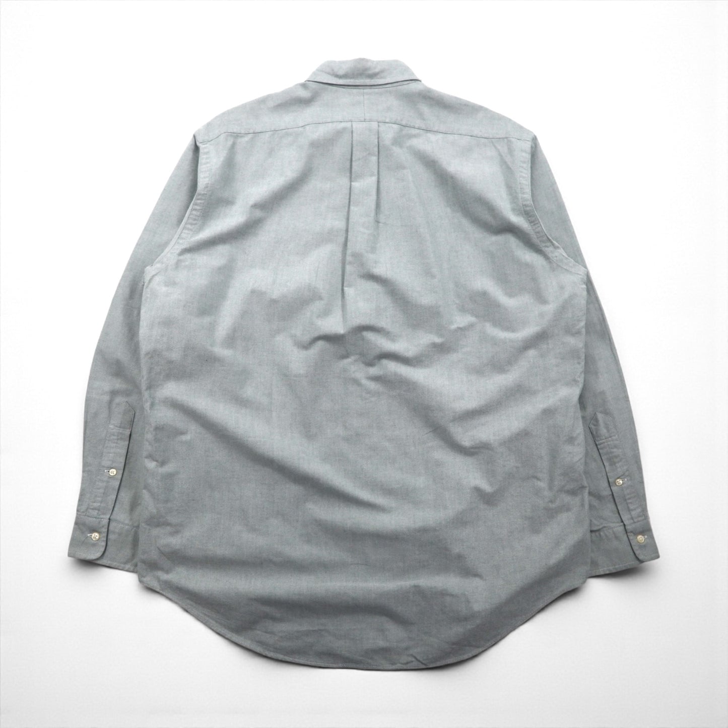 Ralph Lauren 90年代 オックスフォード ボタンダウン シャツ XL グリーン YARMOUTH スモールポニー刺繡