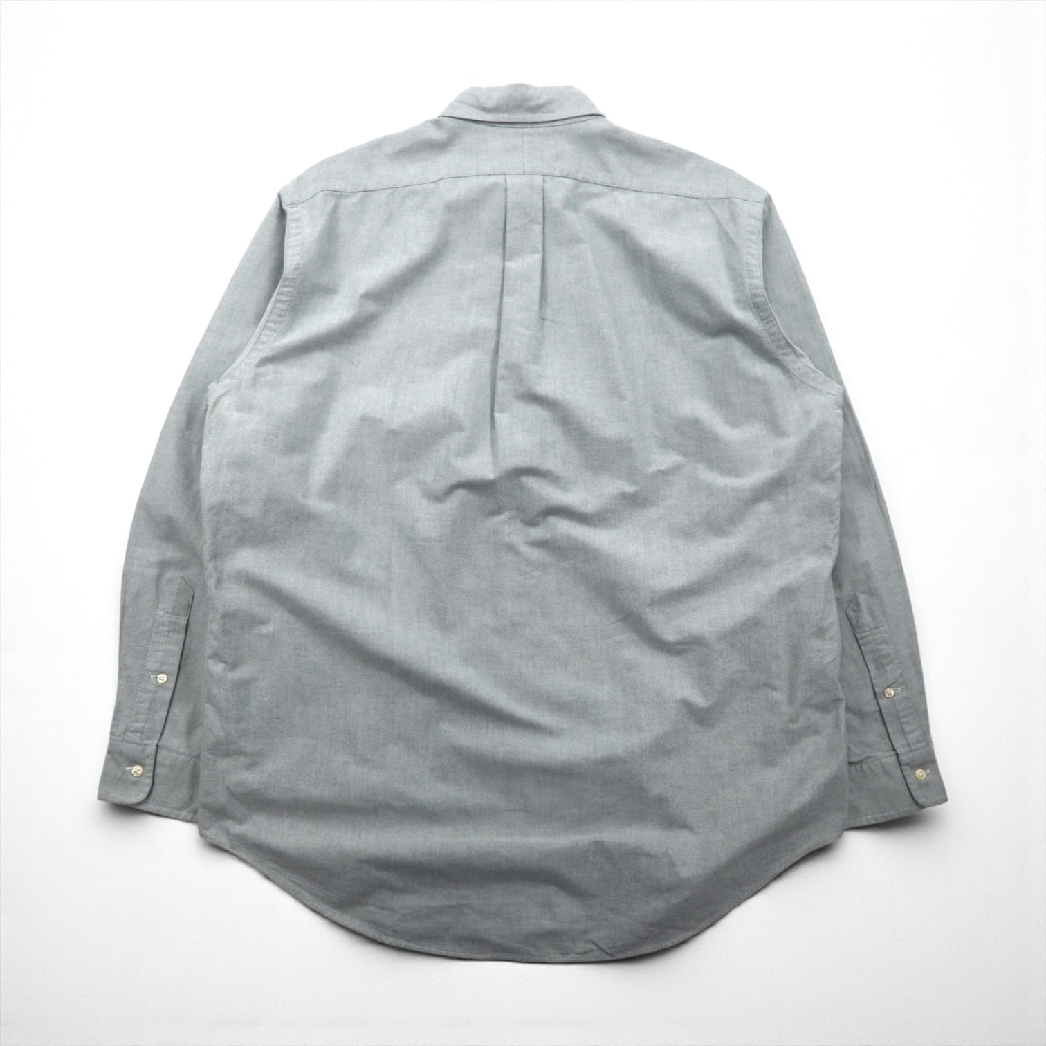 Ralph Lauren 90年代 オックスフォード ボタンダウン シャツ XL グリーン YARMOUTH スモールポニー刺繡