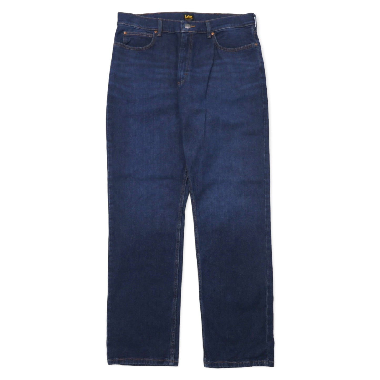 Lee リラックスフィット デニムパンツ 36 ブルー 濃紺 コットン RELAXED FIT 102025549 メキシコ製