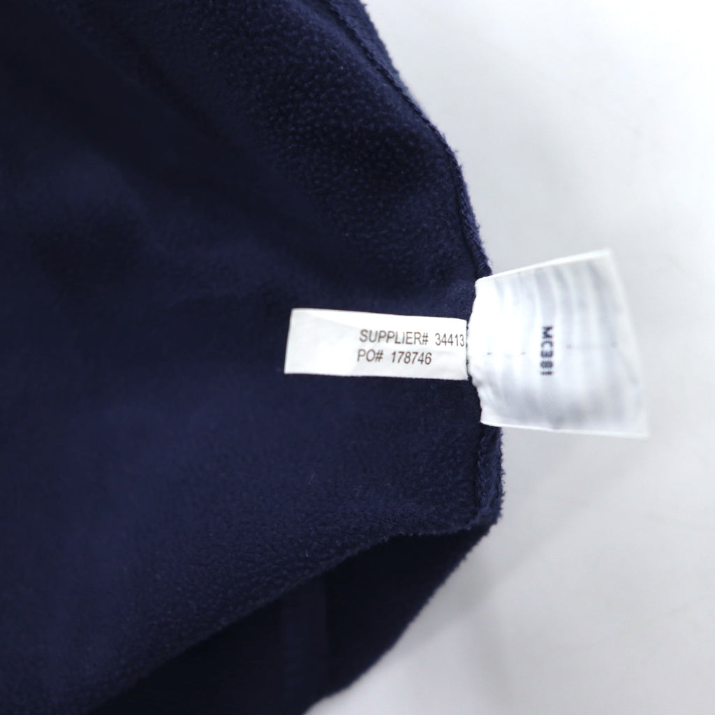 Polo by Ralph Lauren Big Pony Track Jacket Jersey M Navy Tricolor Double Zip