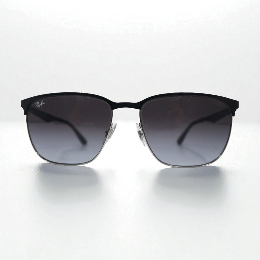 Ray-Ban Square Sunglasses with Polarized Gradient Lenses, Active, RB3569, 9004/8G, 59-17, 145mm, 3N
