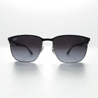 Ray-Ban スクエア サングラス 偏光レンズ グラデーション アクティブ RB3569 9004/8G 59-17 145 3N
