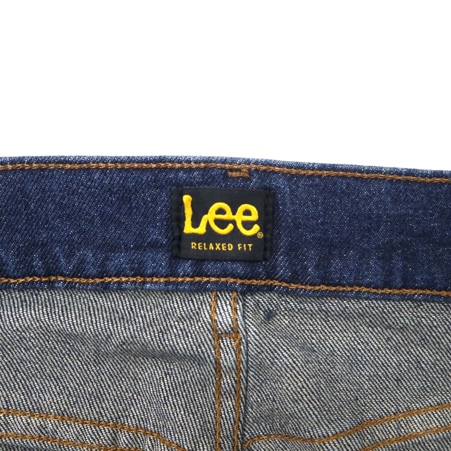 Lee リラックスフィット デニムパンツ 36 ブルー 濃紺 コットン RELAXED FIT 102025549 メキシコ製