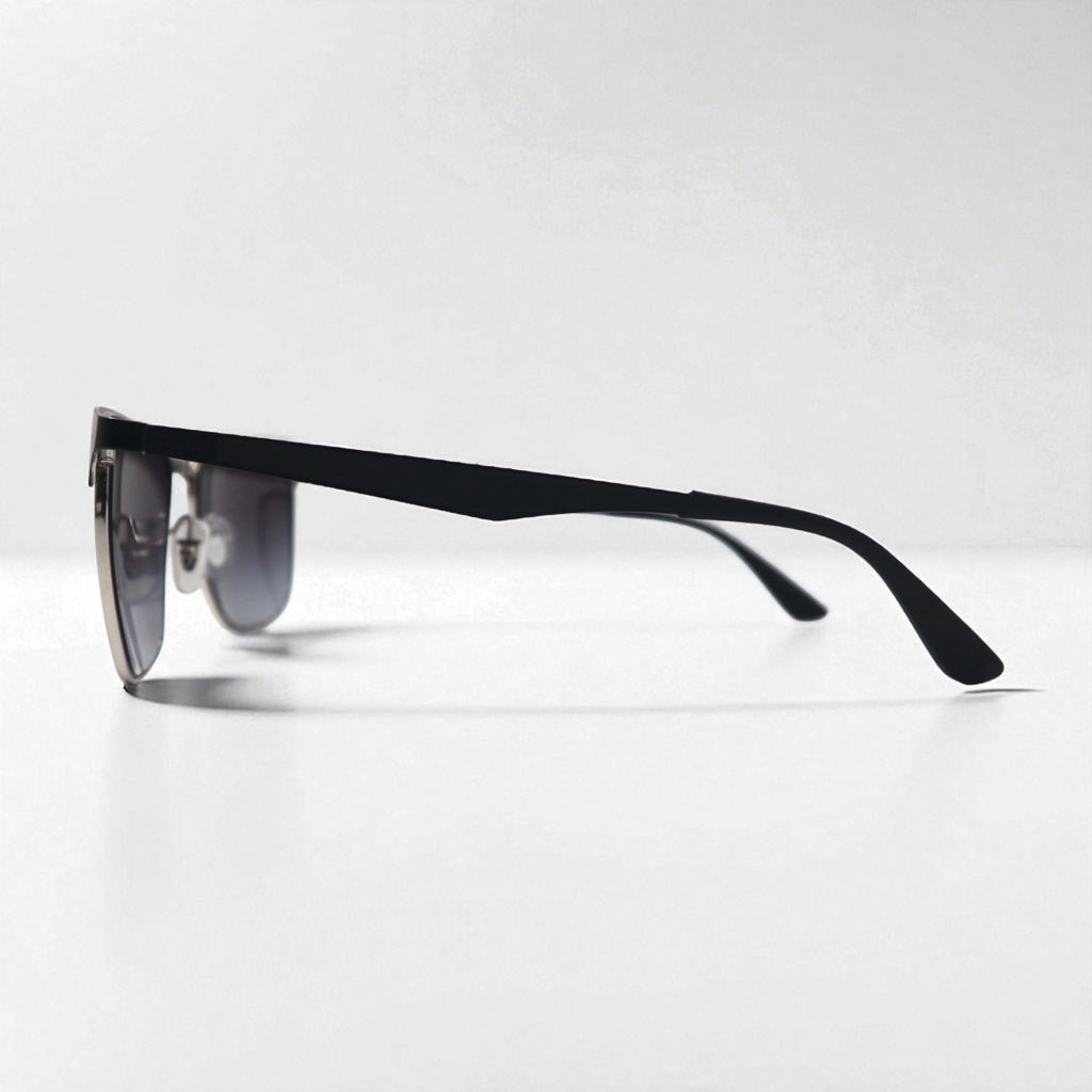 Ray-Ban Square Sunglasses with Polarized Gradient Lenses, Active, RB3569, 9004/8G, 59-17, 145mm, 3N