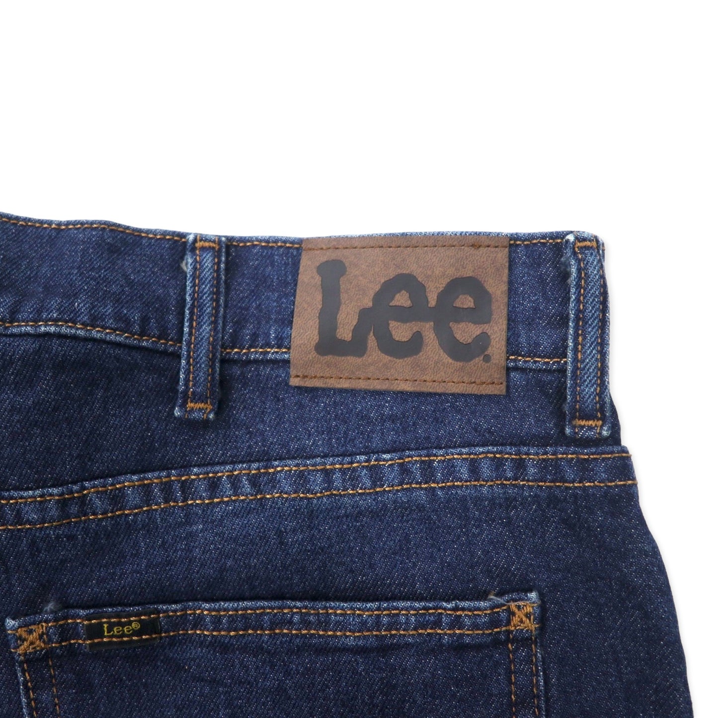 Lee リラックスフィット デニムパンツ 36 ブルー 濃紺 コットン RELAXED FIT 102025549 メキシコ製