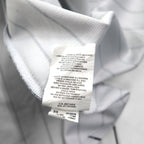 Majestic ベースボールシャツ 2XL ホワイト ストライプ MLB RED SOX ナンバリング COOL BASE