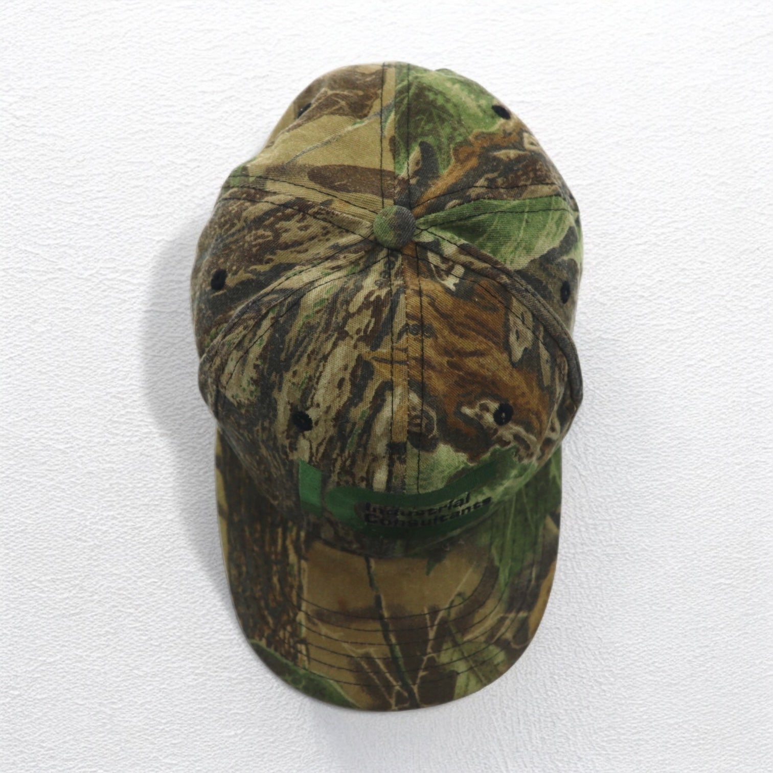 Real Tree Snapback Real Tree Camo Outdoor Cap FREE Khaki American Company Industrial Consultants Embroidery