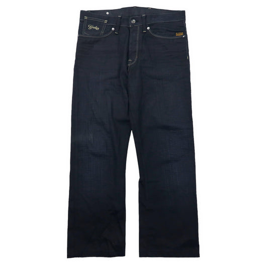 G-STAR RAW ブラック デニムパンツ XL ストレート 3301 coder straight jeans