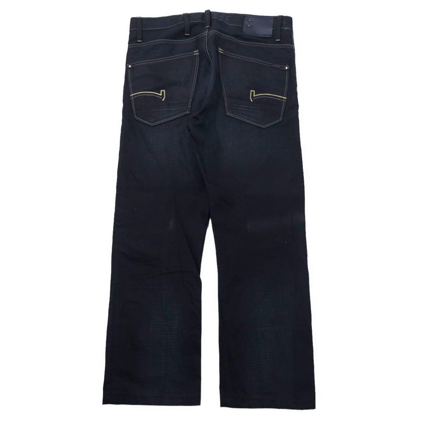 G-STAR RAW ブラック デニムパンツ XL ストレート 3301 coder straight jeans