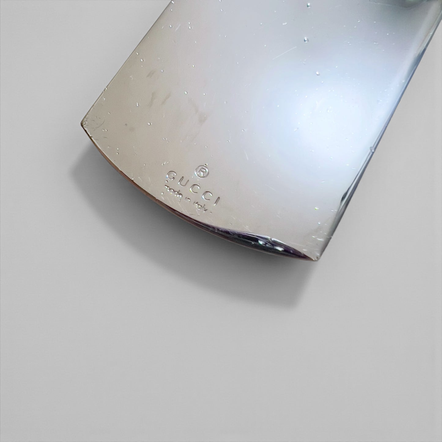 GUCCI ドッグタグ ダブルプレート 2WAY ネックレス ペンダント キーホルダー シルバー 925 ボールチェーン イタリア製