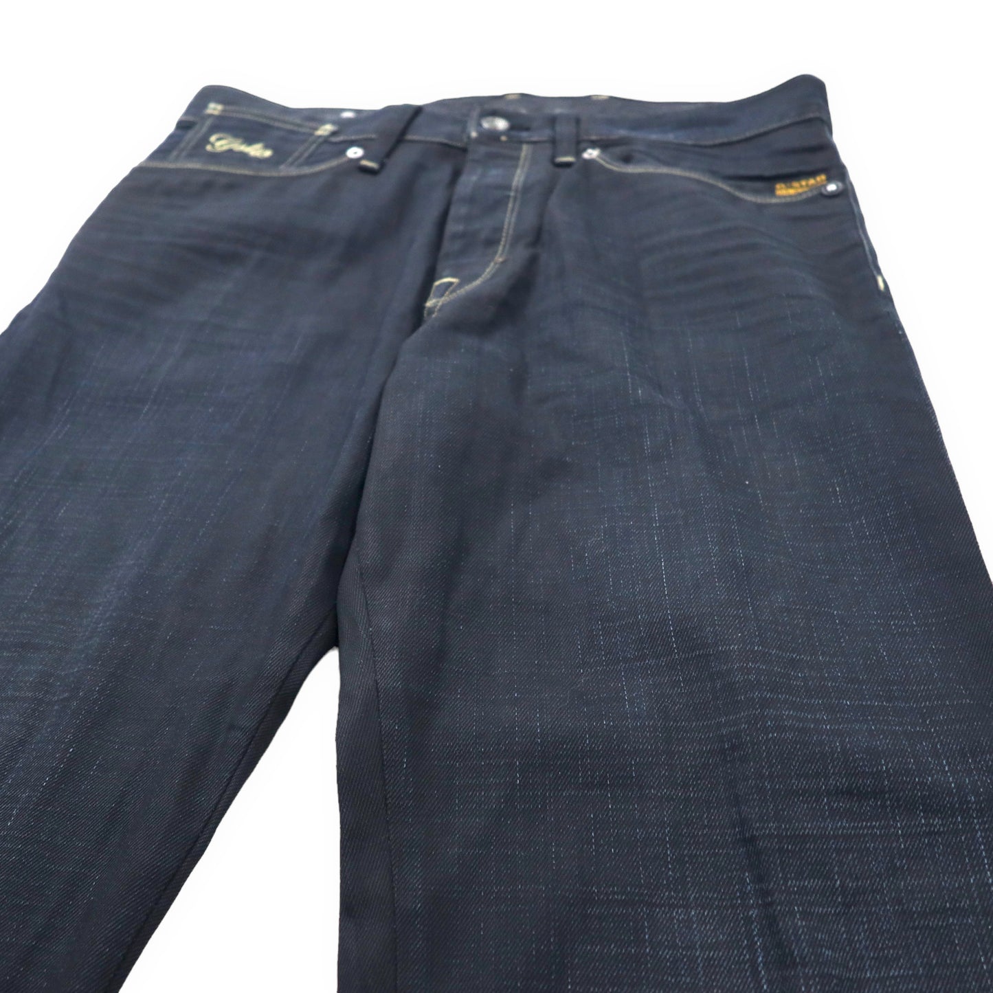 G-STAR RAW ブラック デニムパンツ XL ストレート 3301 coder straight jeans