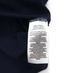 POLO RALPH LAUREN Classic Fit Stretch Mesh Half Zip Polo Shirt L Navy Cotton Small Pony Embroidery